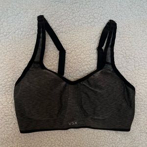 Victoria’s Secret VS VSX Sport Gray Sports Bra Top S